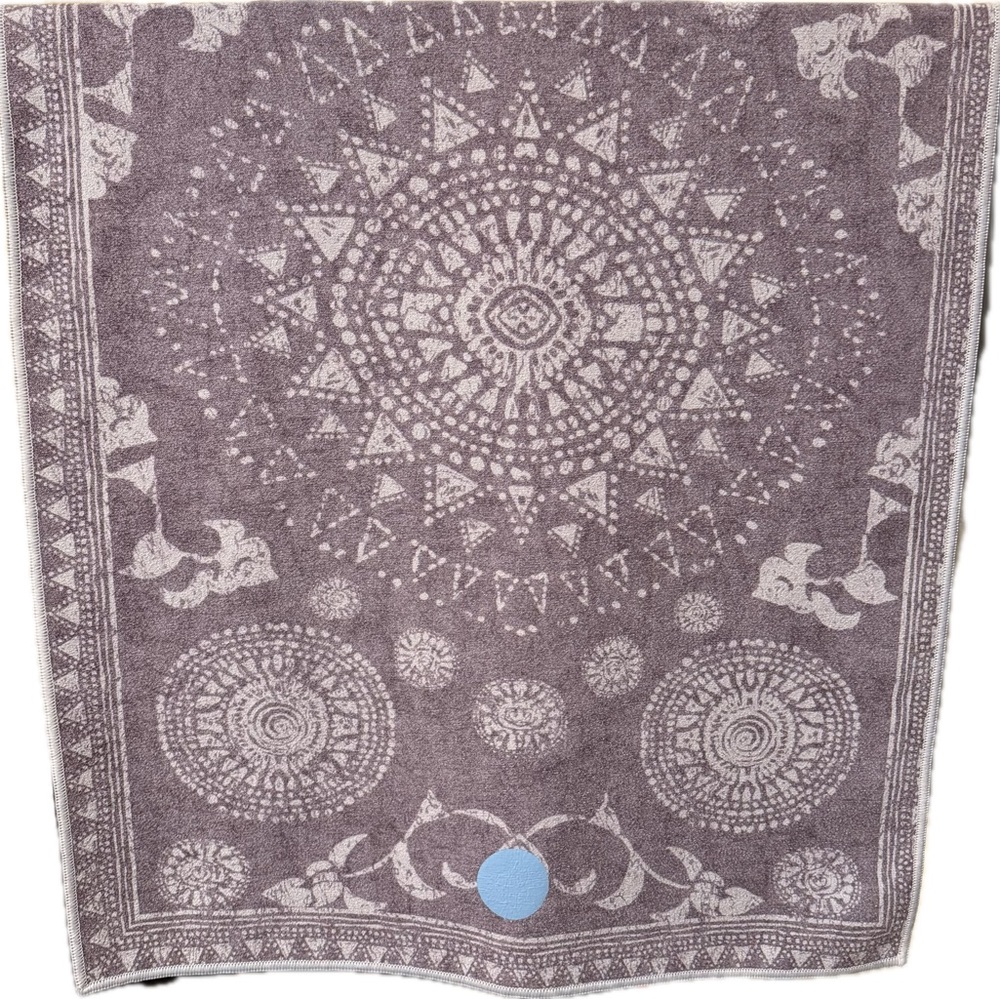 Manduka Yogitoes Purple Towel 71” Hot Yoga Towel